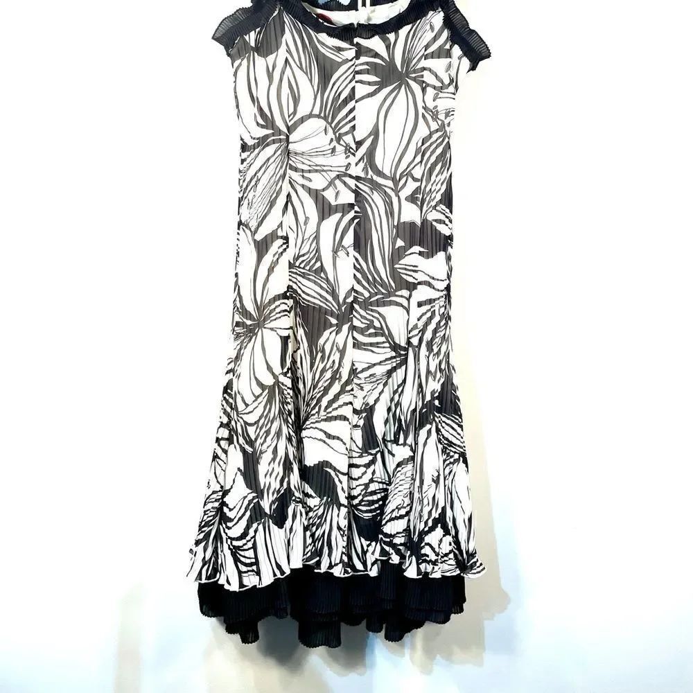 BLACK & WHITE DRESS - Picture 8 of 9